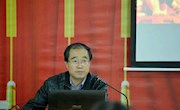 公司副经理王海涛为经济贸易与人文科学系作党的十九大精神专题宣讲报告
